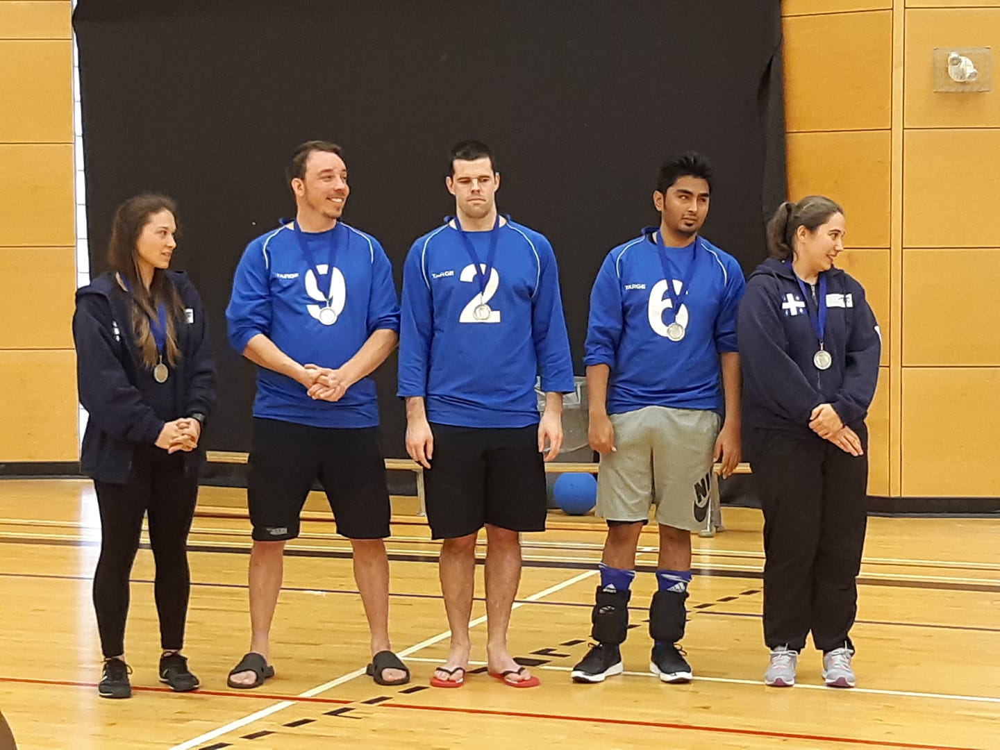 Silver Medal winning team, Québec!