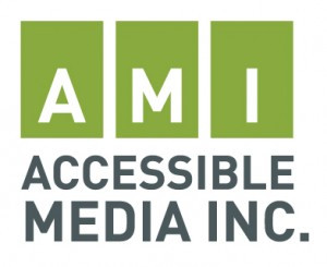 AMI Accessible Media logo