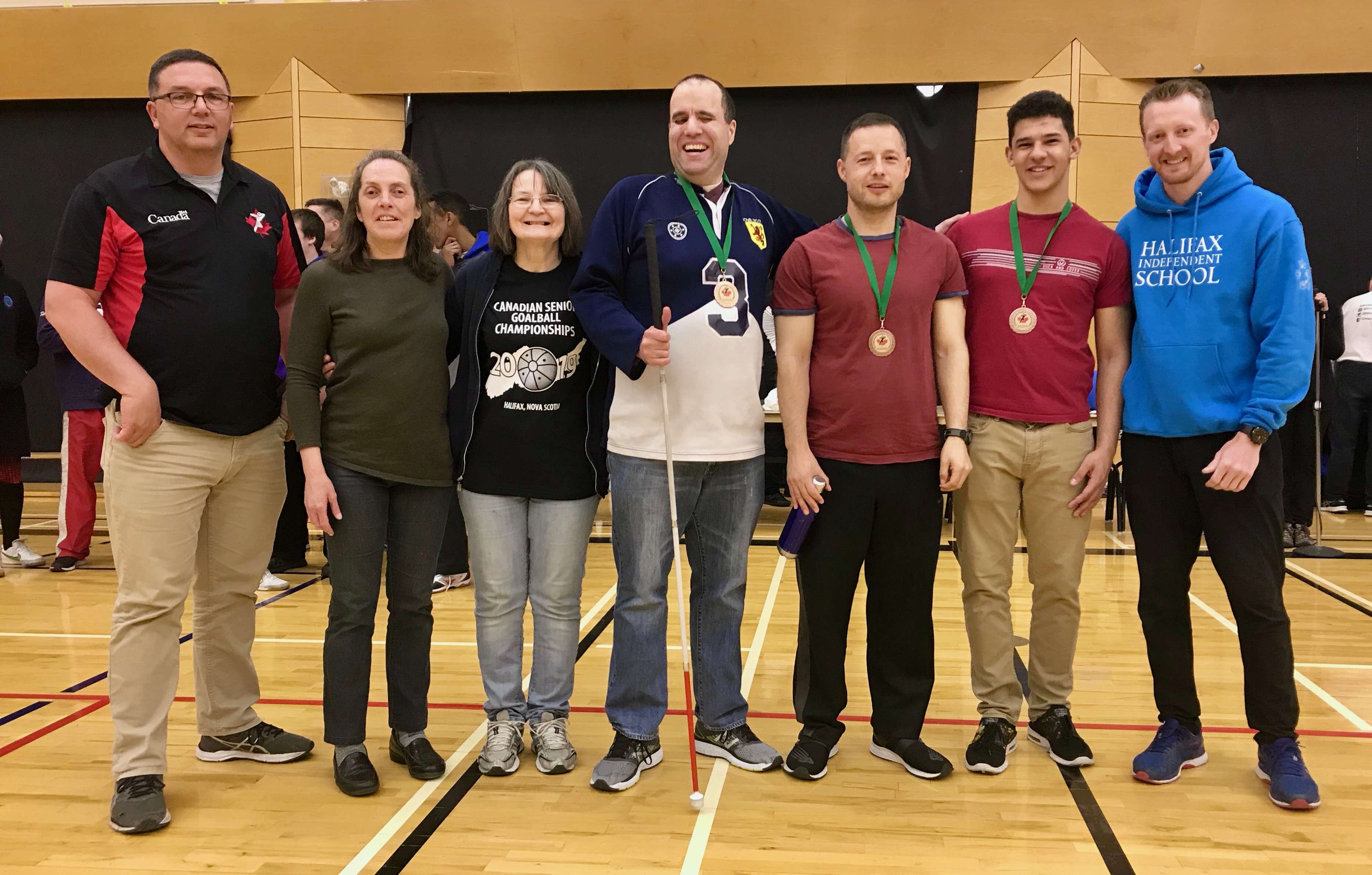 Nova Scotia 1 with & coaches 2019 bronze medal winners